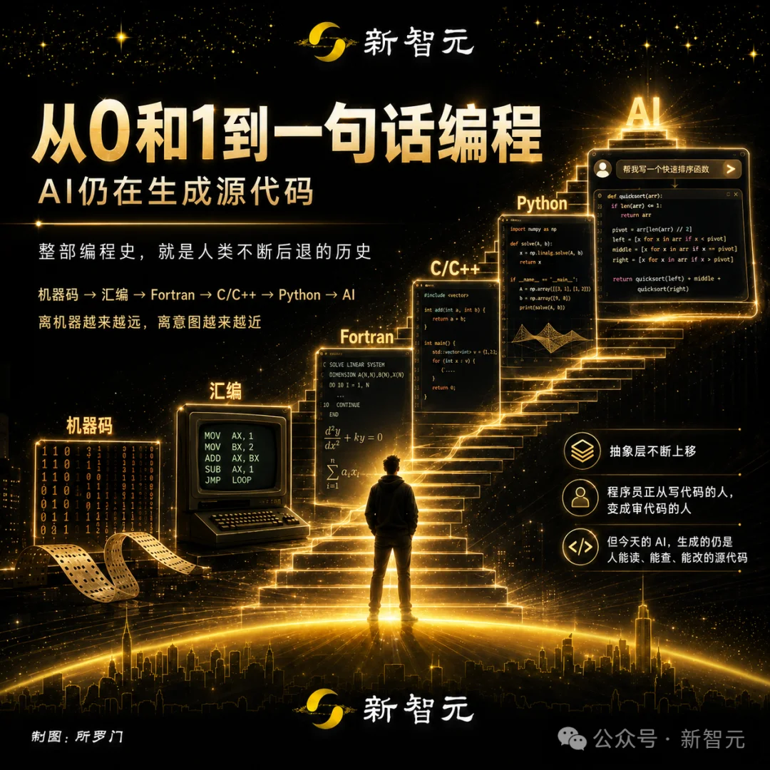 马斯克宣判代码死刑！AI直出二进制，行业教父集体回怼