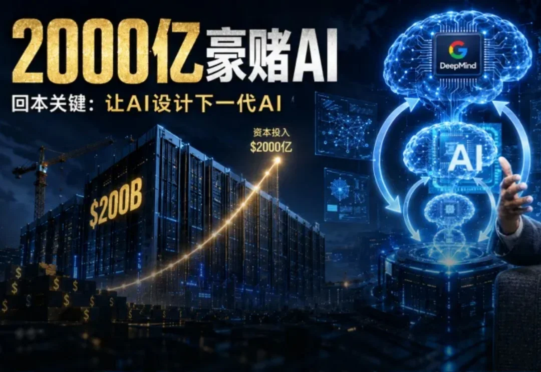 AI气穴超阿波罗登月！谷歌烧光2000亿美元，押注21世纪最大赌局