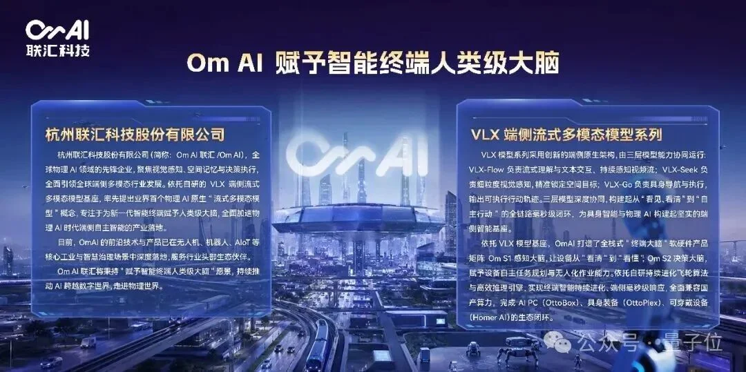 3B模型碾压英伟达谷歌后,Om AI端侧原生VLX模型:小参数实现物理世界精准感知
