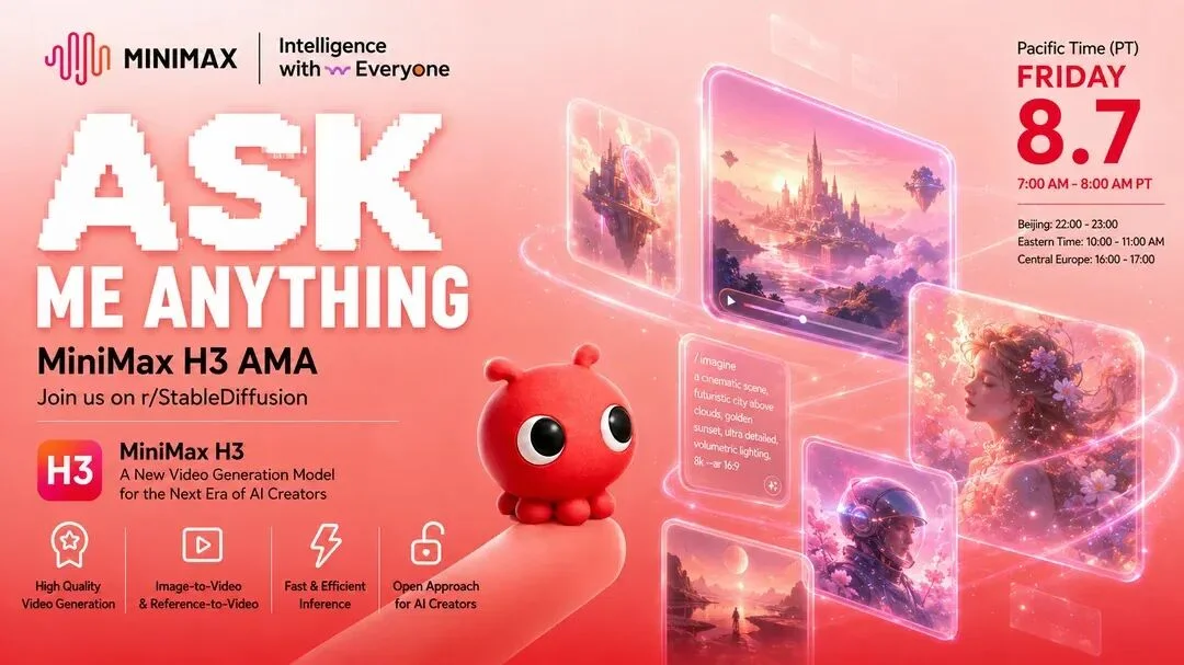 MiniMax H3 团队 Reddit 上回应一切:2K 要开源,图像模型在路上,Apache 2.0 也在考虑了