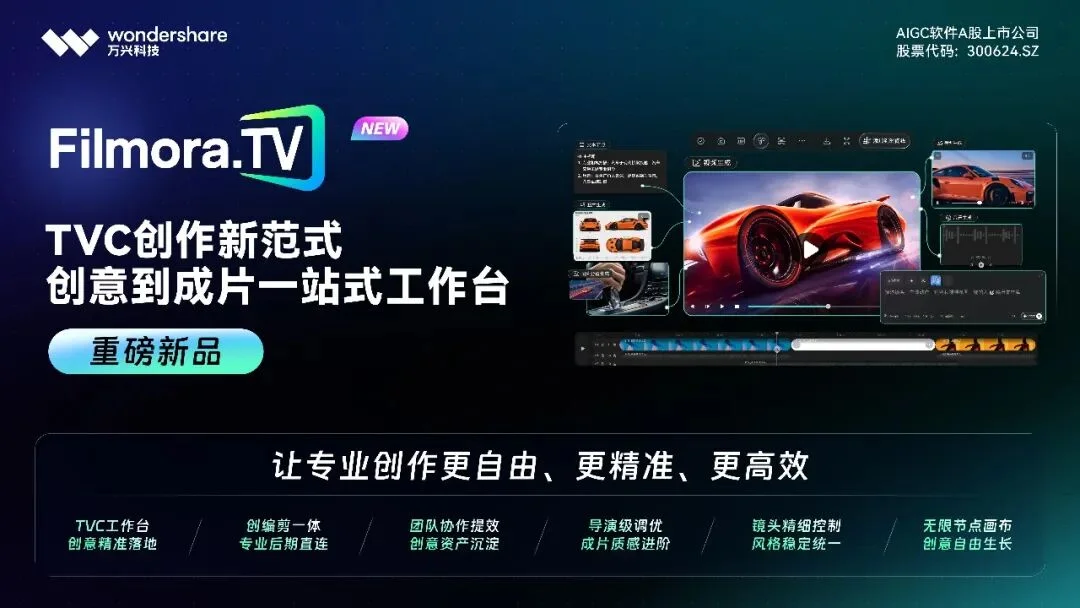 万兴偷偷做的TVC神器，茶颜悦色已经用上了！