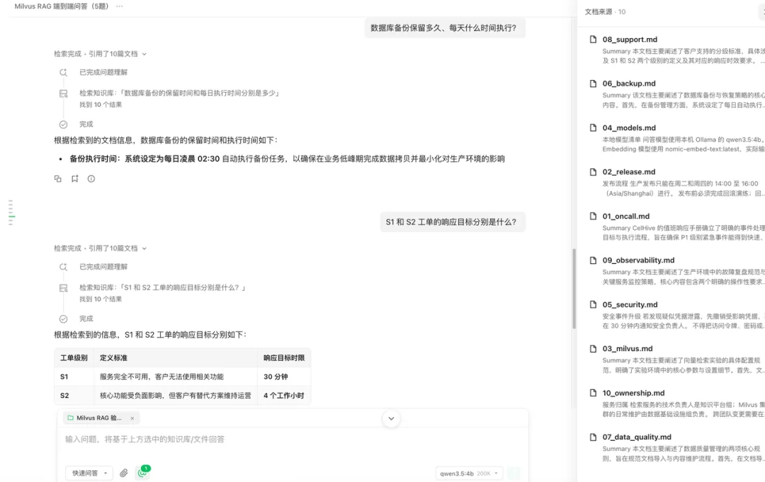 长期知识库怎么维护？WeKnora 维护机制拆解与Milvus 接入实测