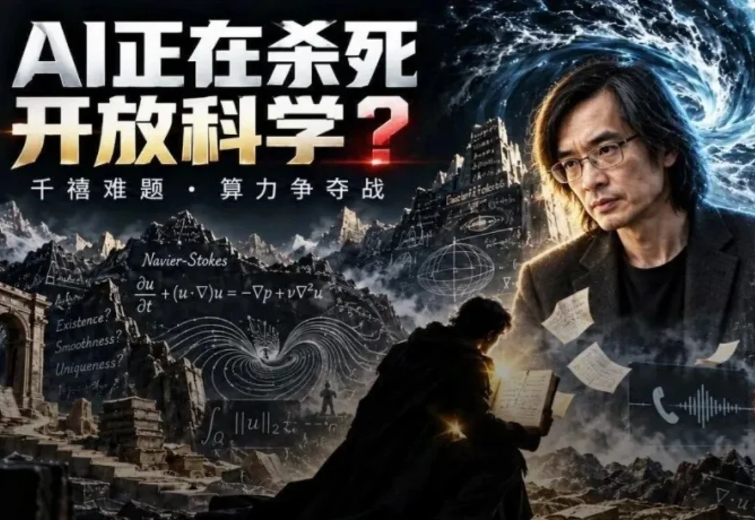 陶哲轩愤怒发文：AI正杀死数学百年开放传统！