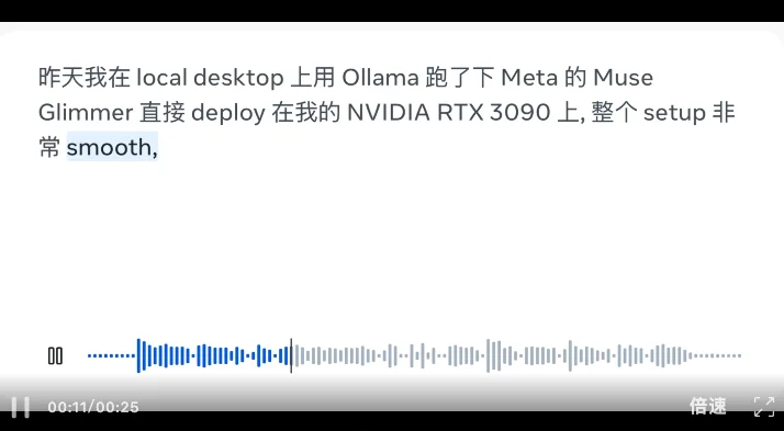 Meta甩出语音转写“神器”：准确识别中英文夹杂，支持超20人长聊1小时