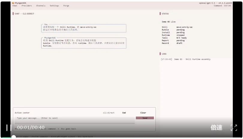 PhyAgentOS v1.0.0 正式发布，开启物理智能递归自进化时代 | GAIR Paper 128