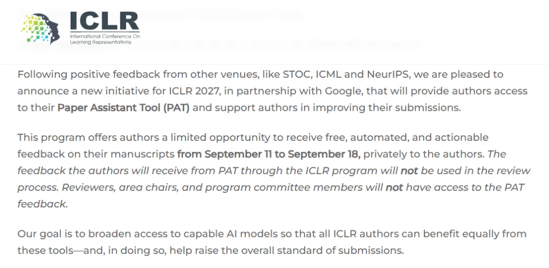 ICLR 2027投稿冲到6万，比过去十几年加起来都多......
