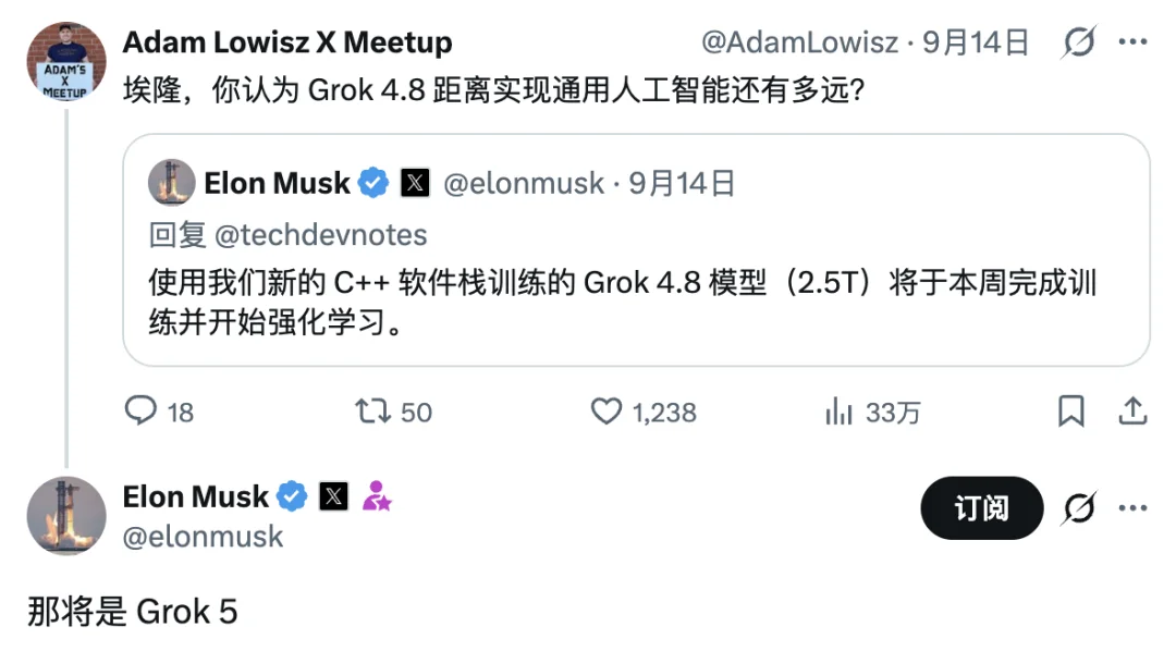 刚刚,马斯克交卷 Grok 4.7!但这次吹牛吹大了