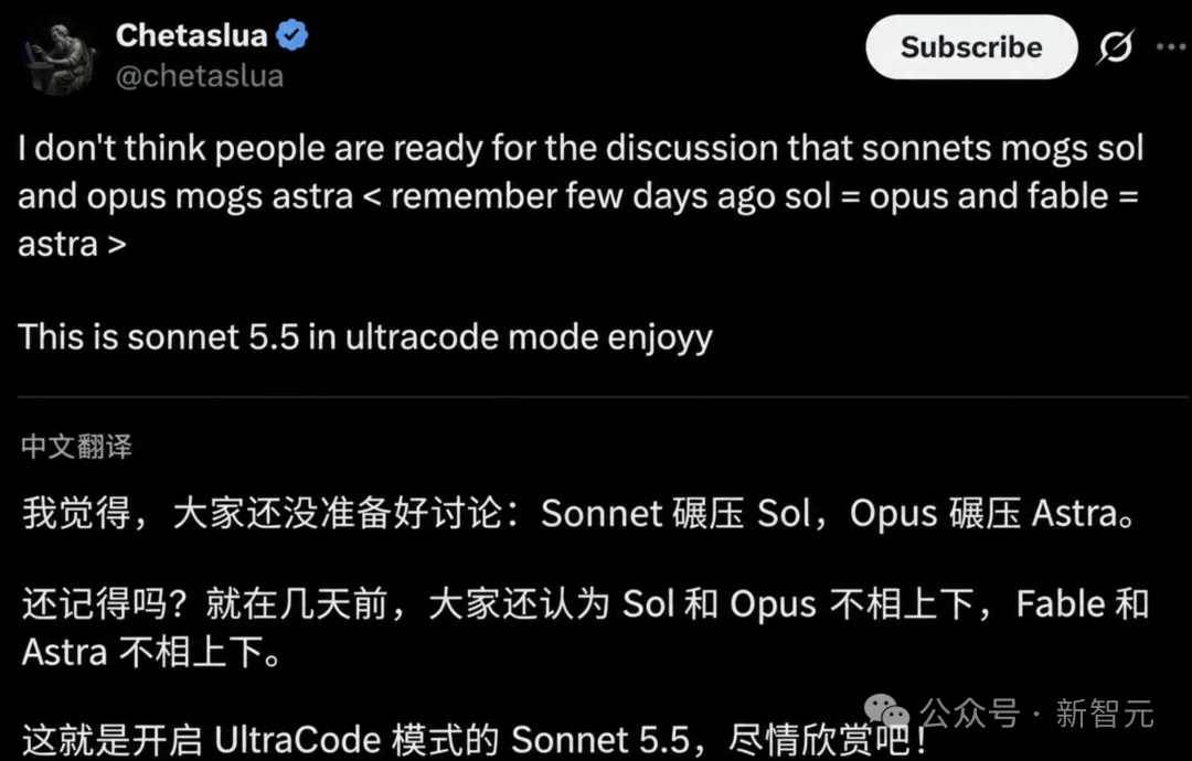 突发,Sonnet 5.5偷跑!实测碾压GPT-6 Sol直逼Astra