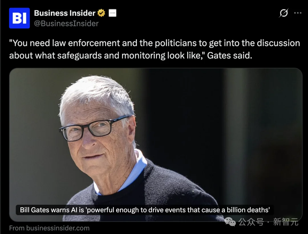 盖茨警告：AI可致十亿人死亡！教皇痛批「机器天堂」