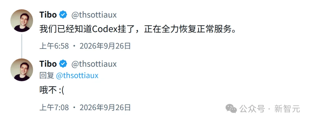 OpenAI黑色星期五!Codex全面宕机,硅谷码农提前「过节」