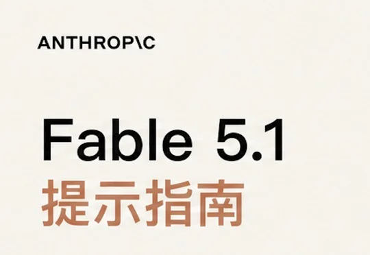 刚刚，Anthropic公布Fable 5.1保姆级使用技巧，看完少走十天弯路