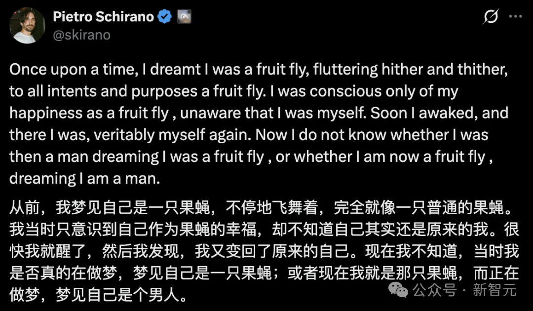 果蝇版黑客帝国来了！谷歌十年画出果蝇大脑，硕士生用GPT-6两天让它沙盒起飞