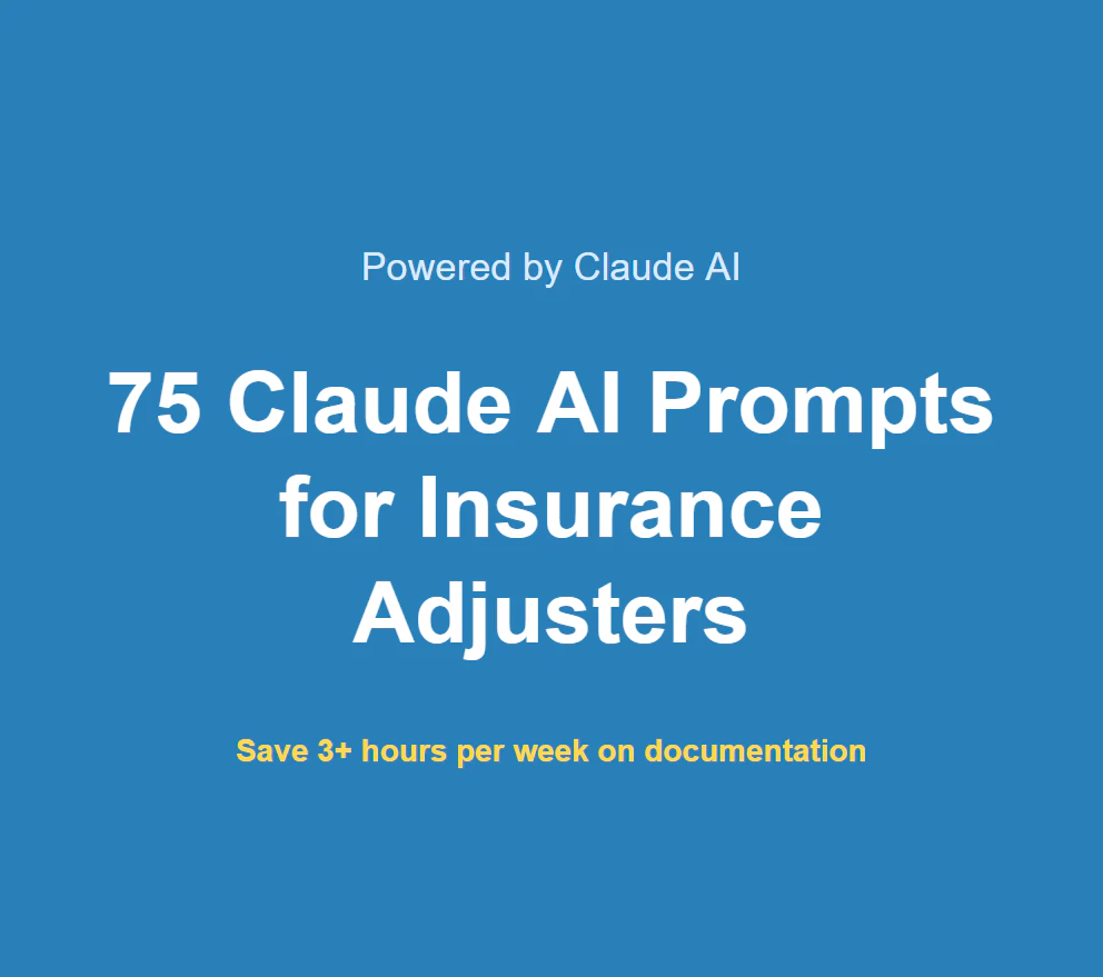 AI Prompts for Insurance Adjusters