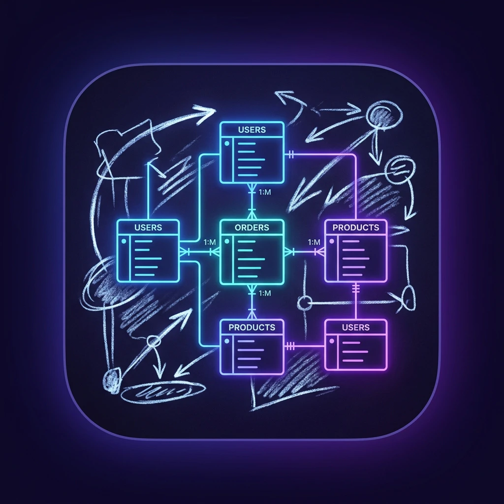 Visual Whiteboard → Schema Builder