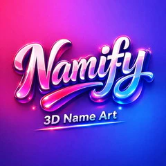 Namify – AI 3D Name Art Creator