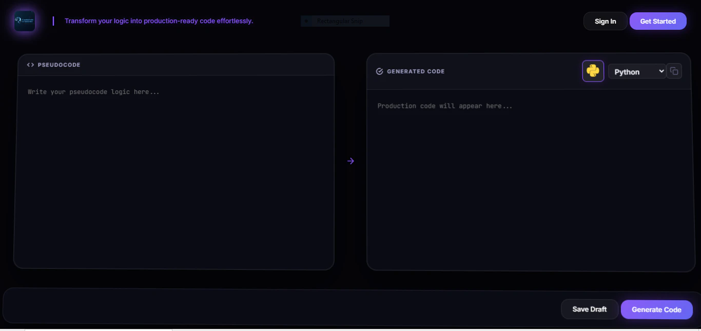 Pseudo2Code AI