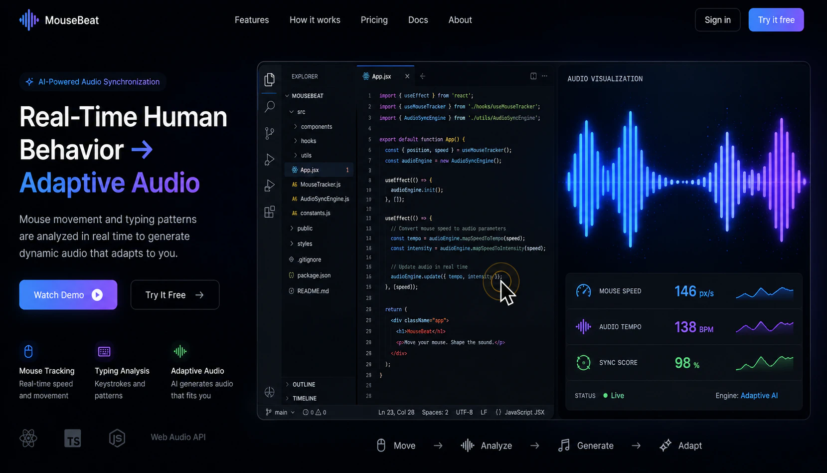 Focus Music 2.0 – Adaptive focus music