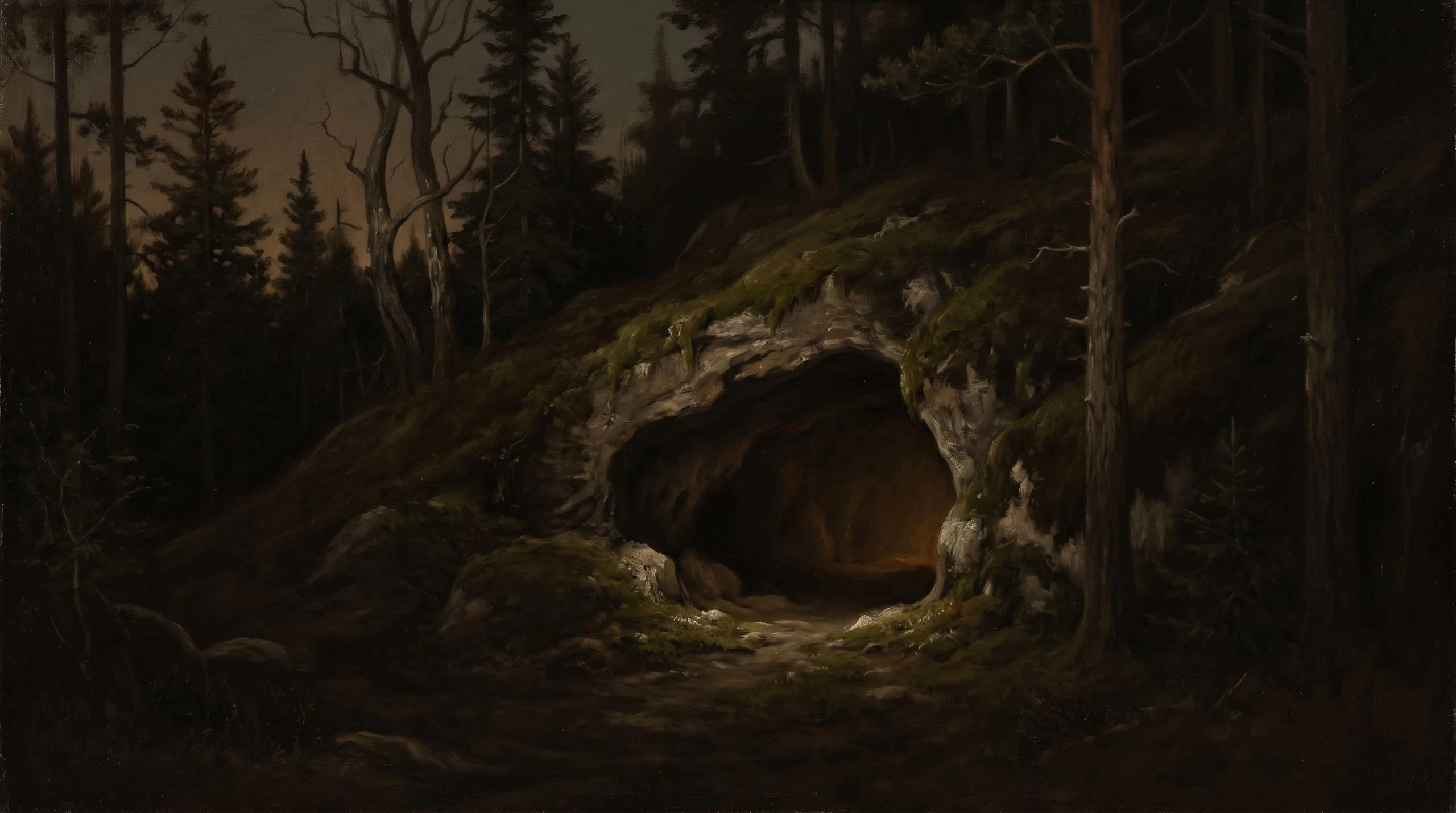 A Cave in the Woods