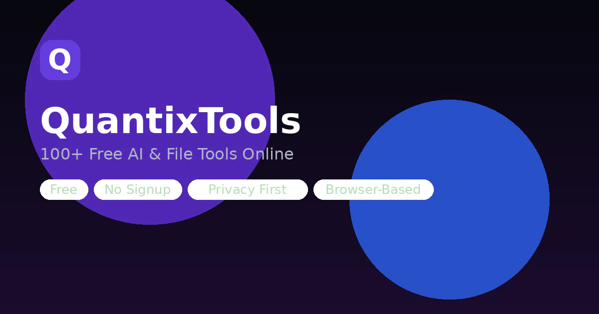 QuantixTools
