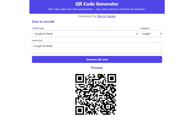 QR Code Generator