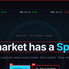 Specter — Market Intelligence Terminal