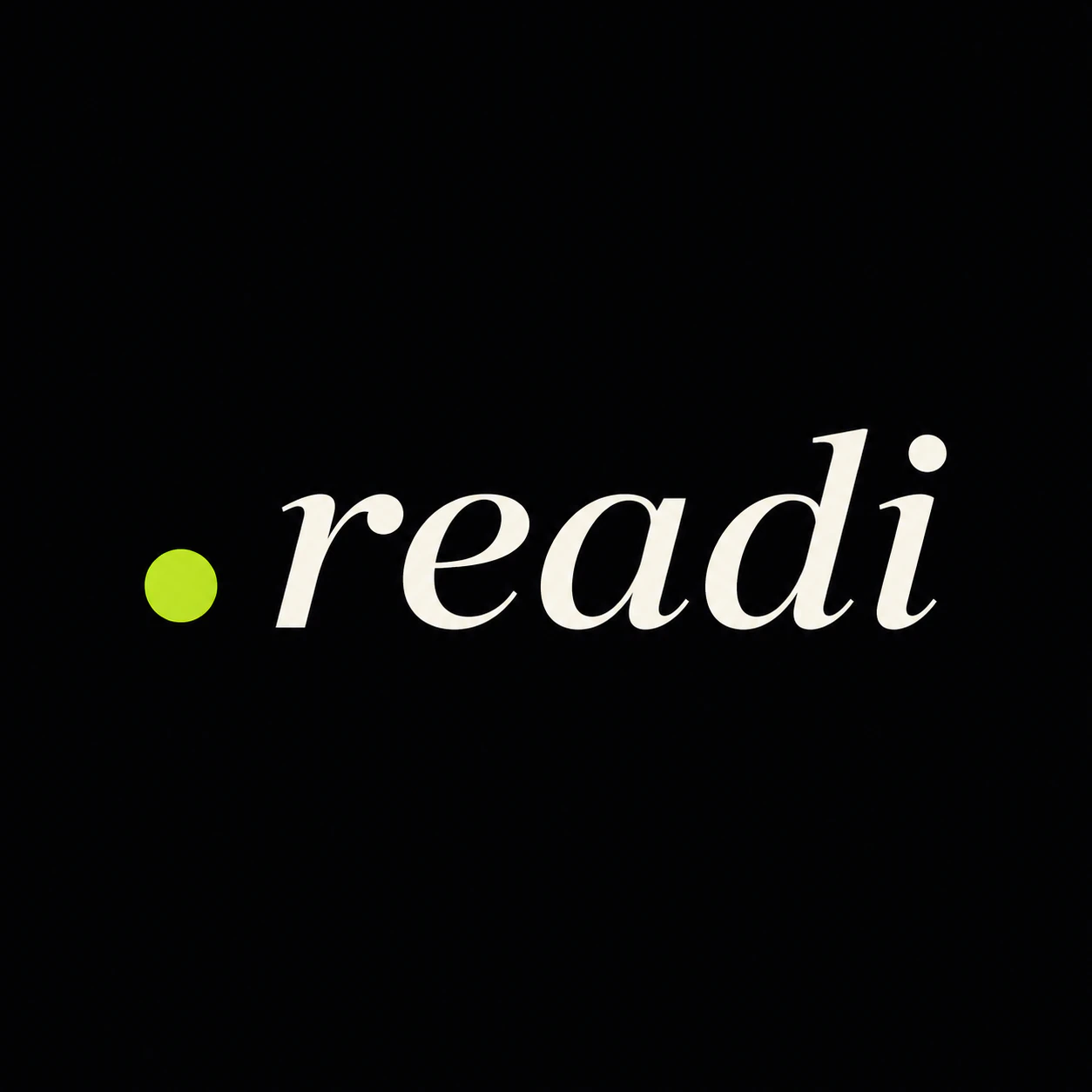 "AI readiness. Measured by behavior"