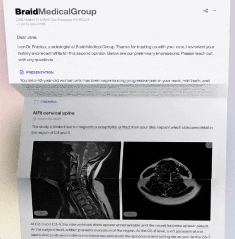 The Interactive Radiology Report
