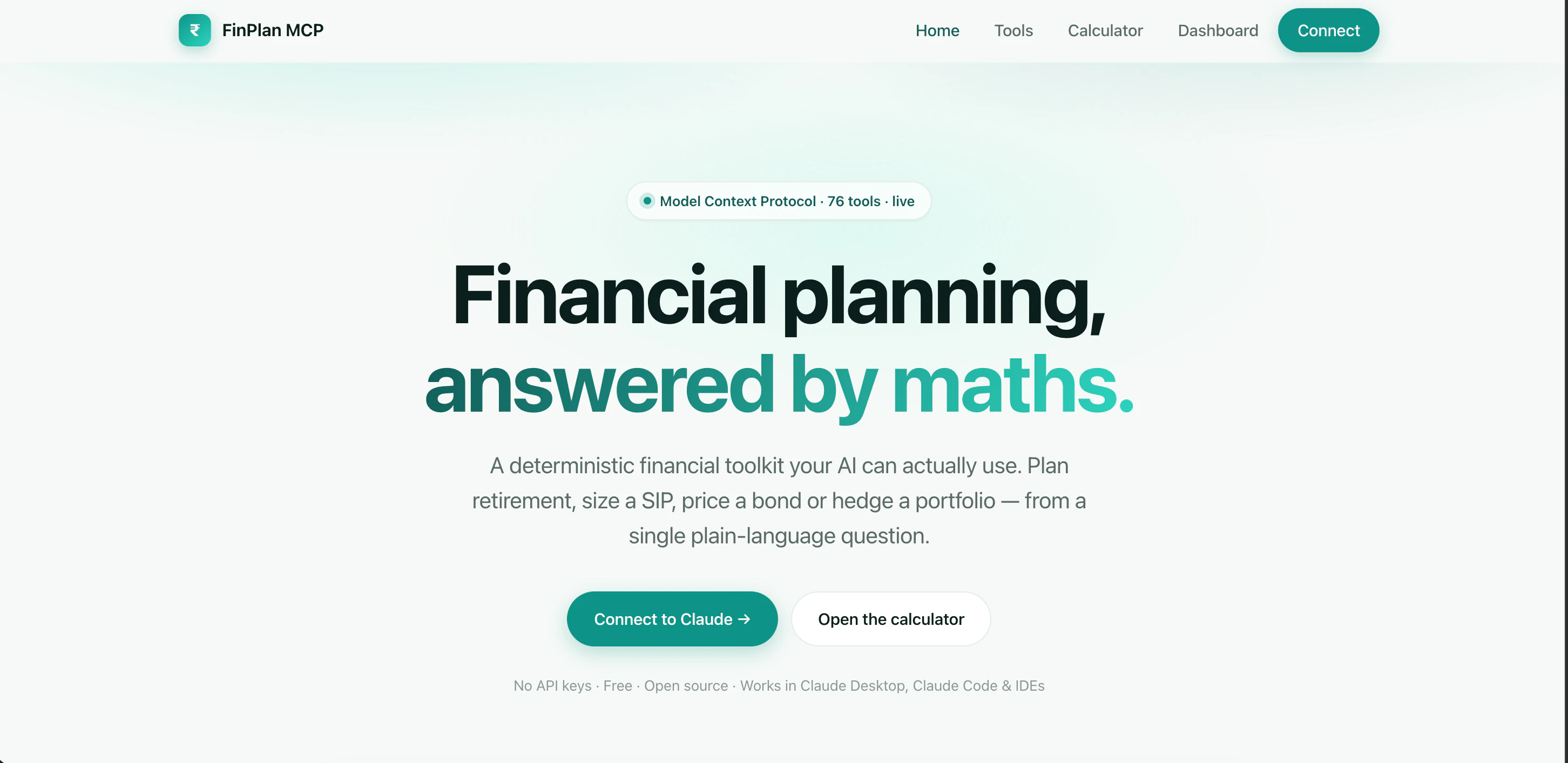 FinPlan MCP