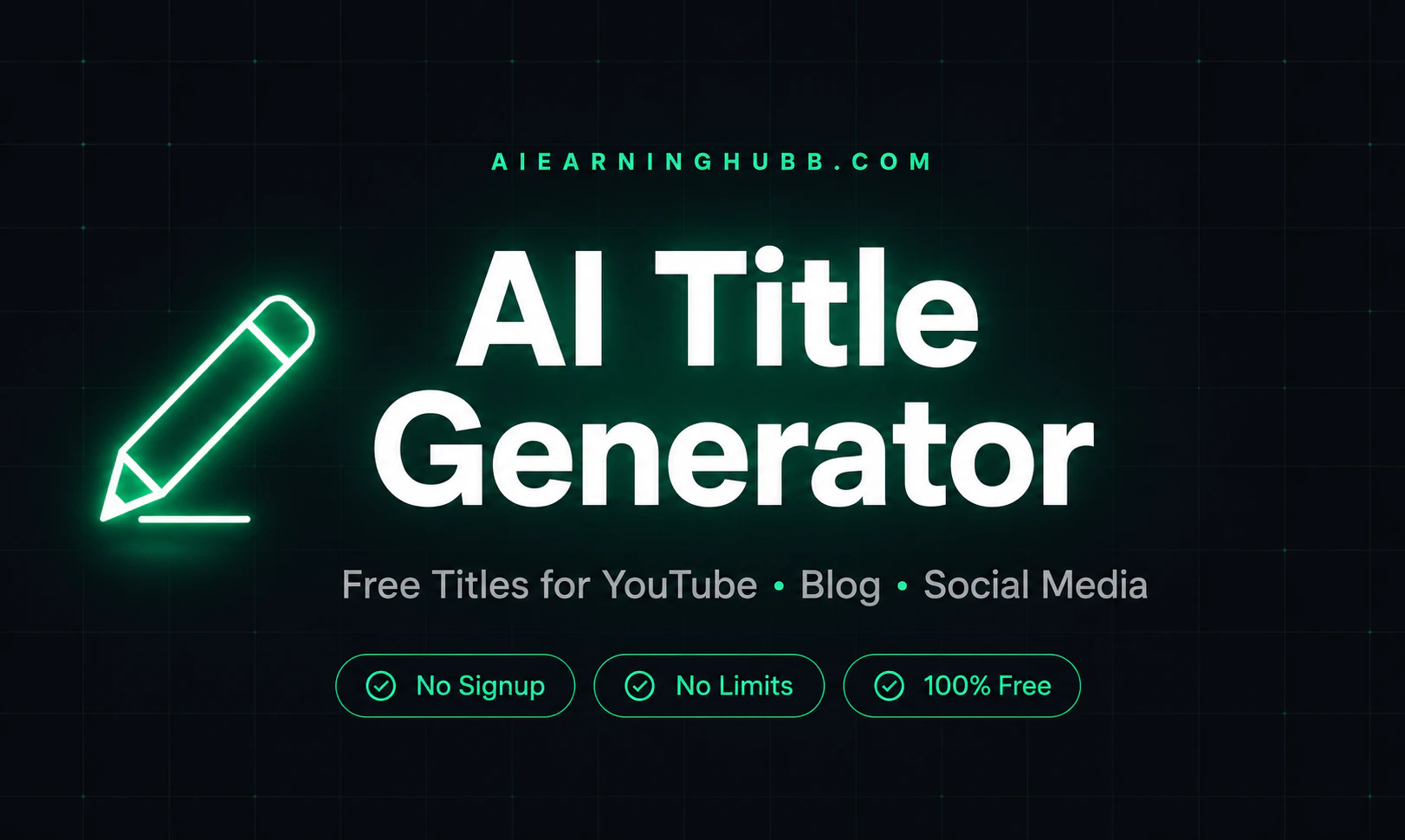 AI Title Generator by AIEarningHubb